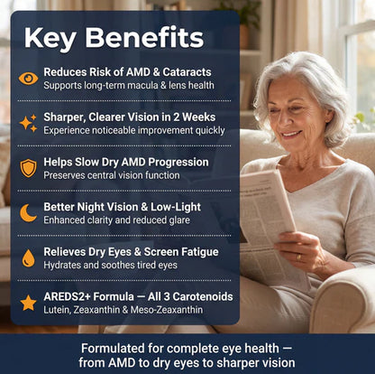 VisioVance 15 en 1 Fórmula avanzada para los ojos