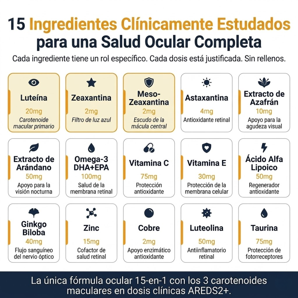 VisioPro 15 en 1 - Visión clara en 2 semanas.