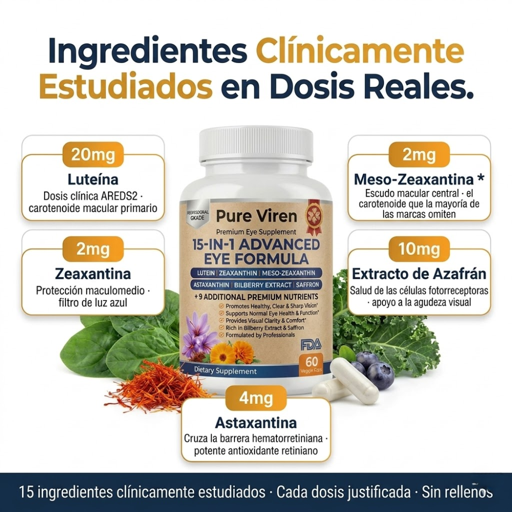 VisioPro 15 en 1 - Visión clara en 2 semanas.